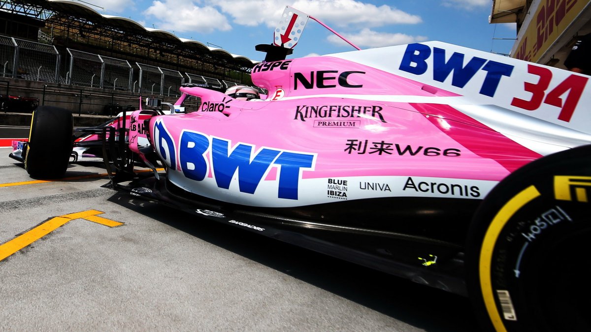 Nicholas Latifi při sezónních testech v Maďarsku