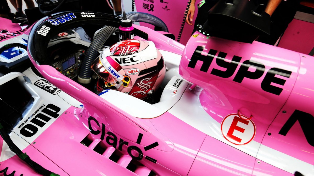 Nicholas Latifi při sezónních testech v Maďarsku