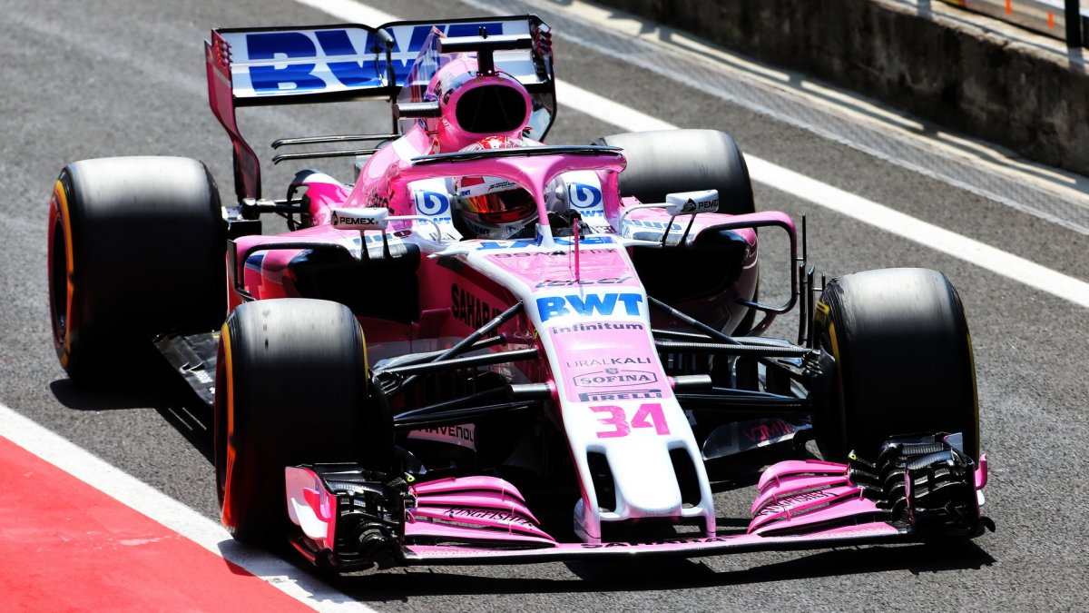 Nicholas Latifi při sezónních testech v Maďarsku