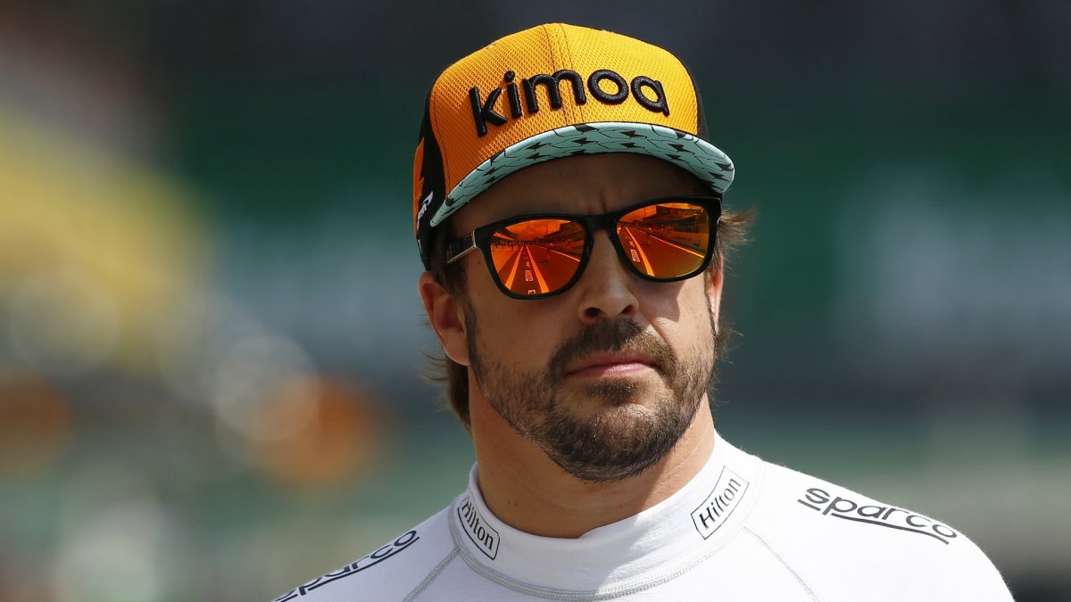 Fernando Alonso v Brazílii