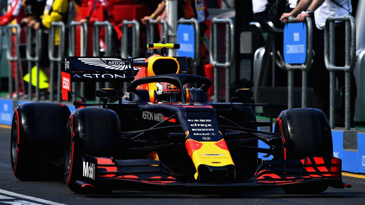 Pierre Gasly v tréninku v Melbourne