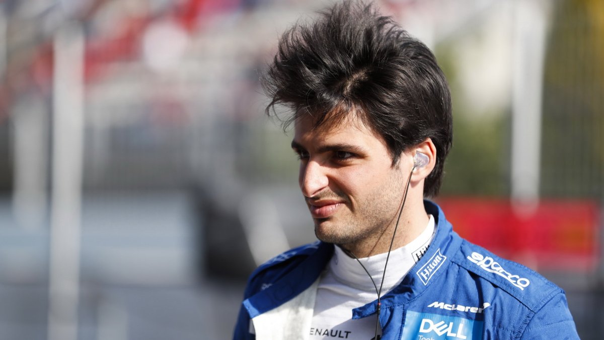 Carlos Sainz v rámci posledního dne druhých předsezonních testů v Barceloně