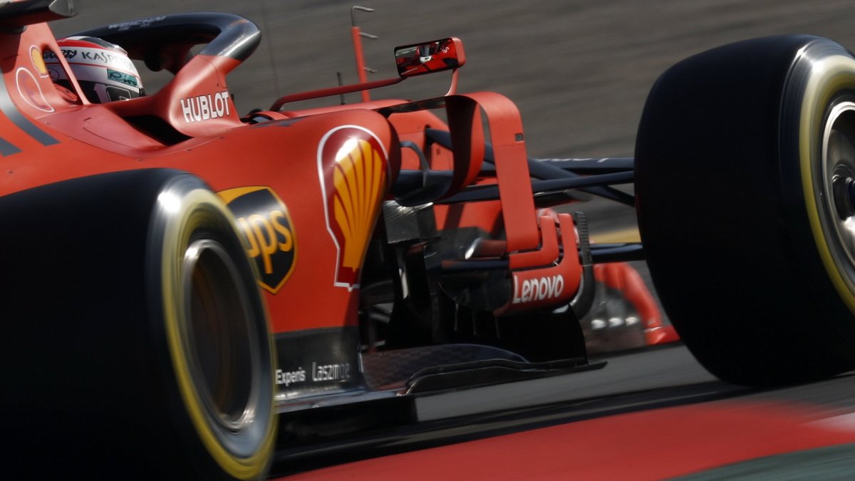 Charles Leclerc v rámci třetího dne druhých předsezonních testů v Barceloně