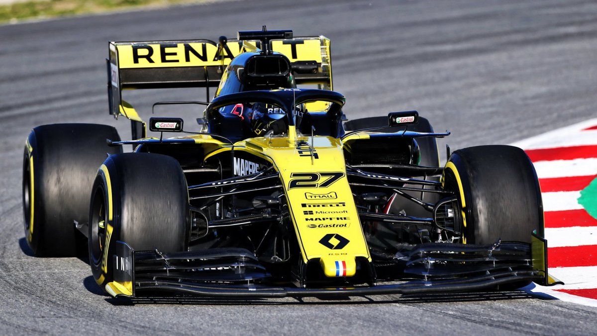Nico Hülkenberg v rámci druhých předsezonních testů v Barceloně