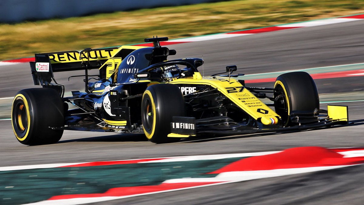 Nico Hülkenberg v rámci druhých předsezonních testů v Barceloně