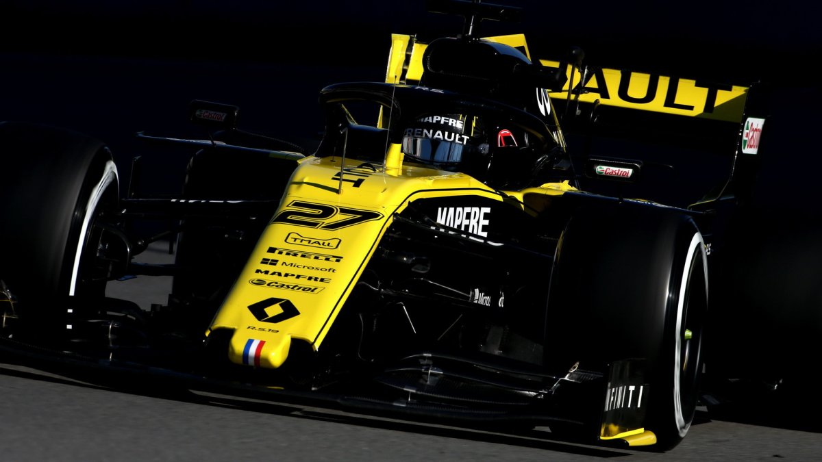 Nico Hülkenberg v rámci druhých předsezonních testů v Barceloně