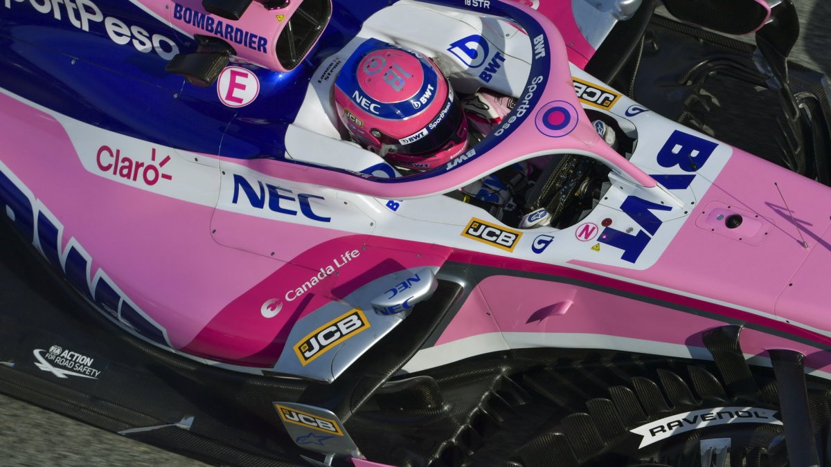 Lance Stroll v rámci druhých předsezonních testů v Barceloně