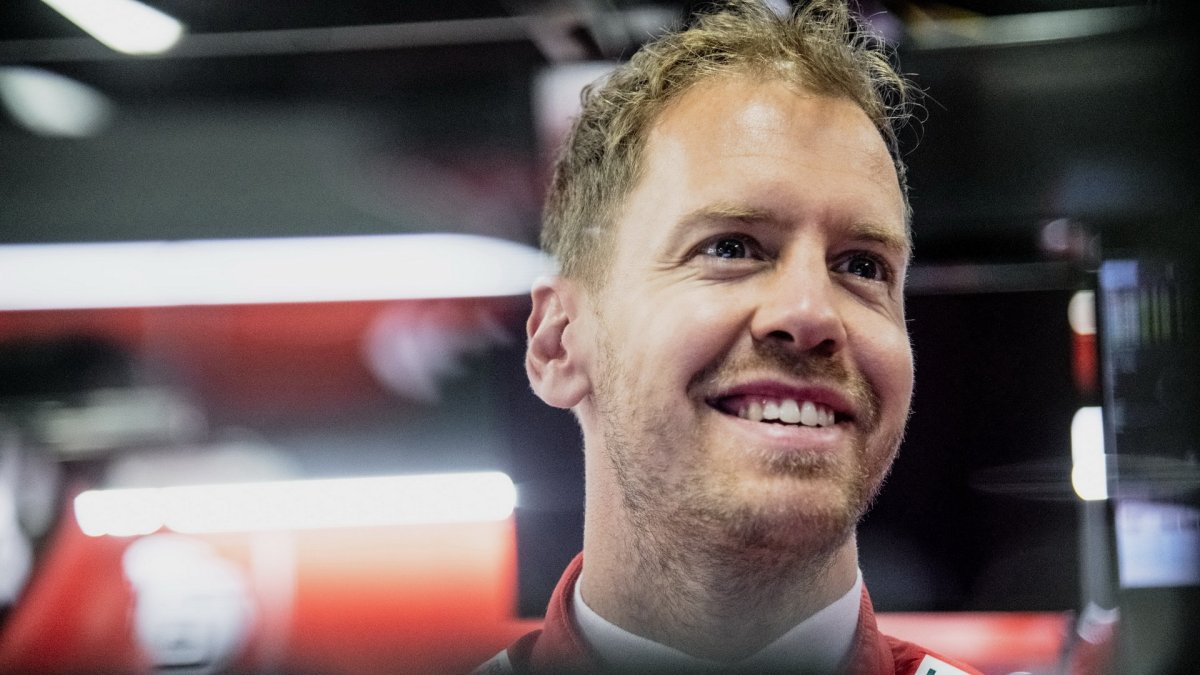 Sebastian Vettel v rámci druhých předsezonních testů v Barceloně