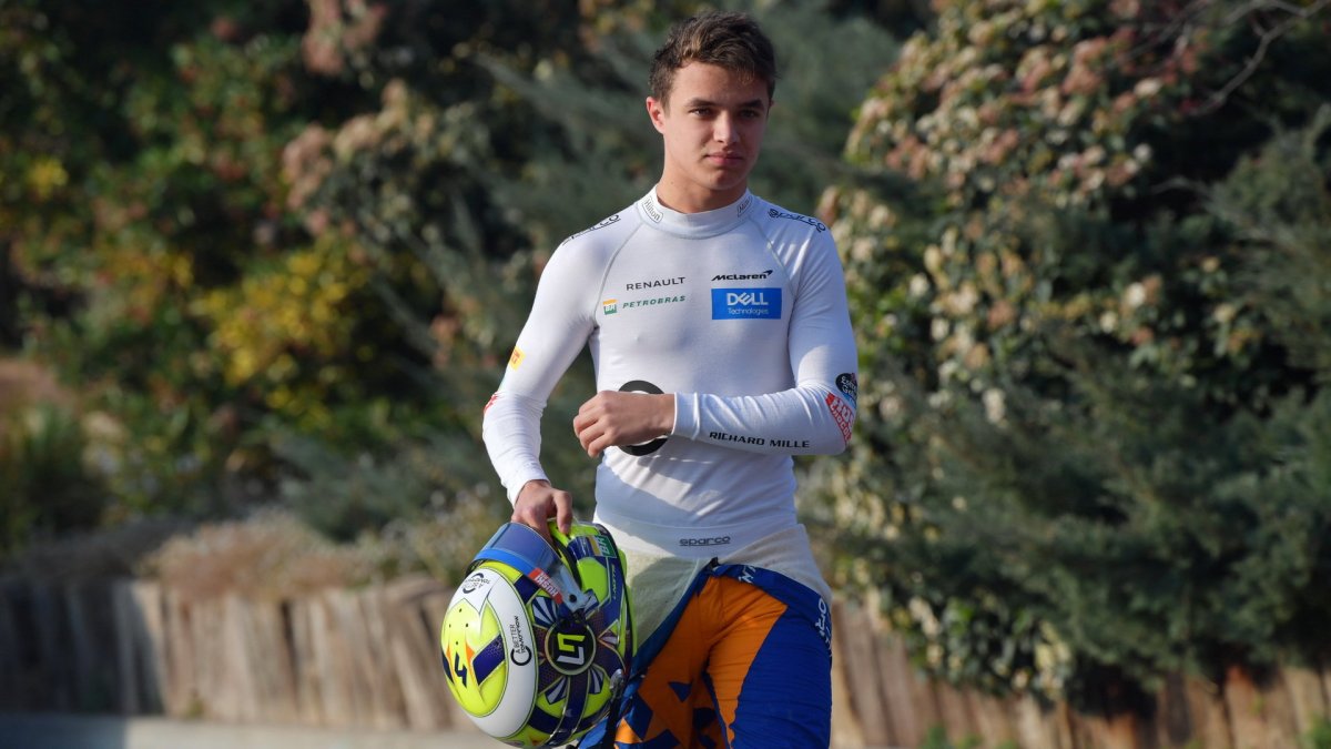 Lanco Norris v Barceloně