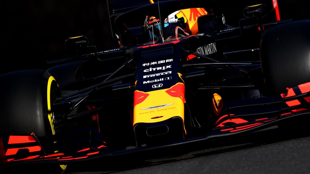 Pierre Gasly v tréninku v Azerbájdžánu