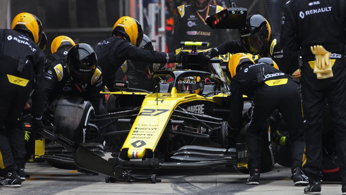 Nico Hülkenberg v závodě v Číně
