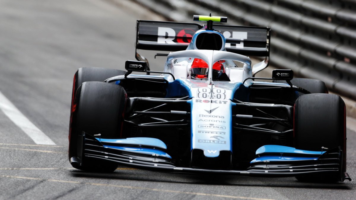 Robert Kubica v závodě v Monaku