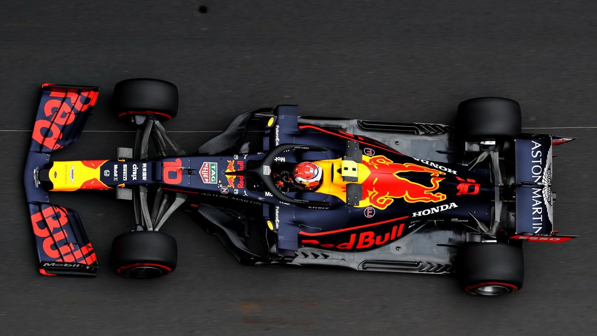 Pierre Gasly v tréninku v Monaku