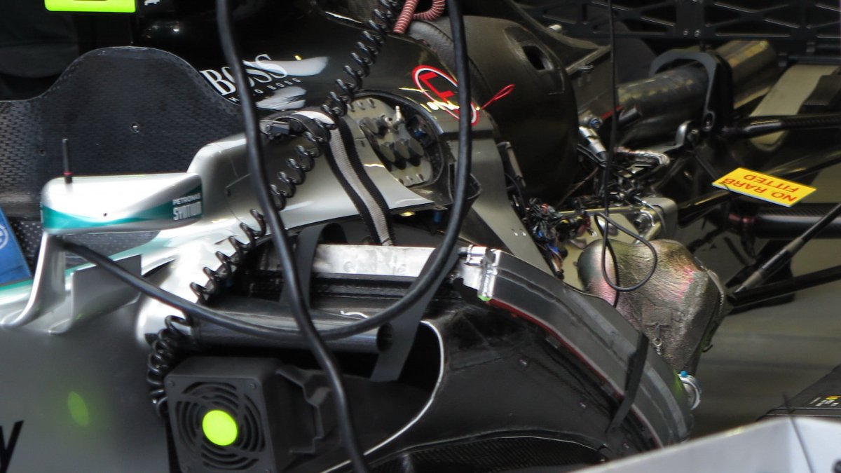 Detail Mercedesu F1 W06 Hybrid