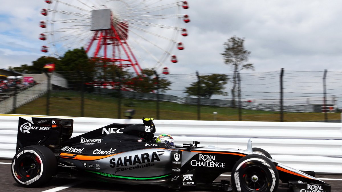 Sergio Pérez v Suzuce