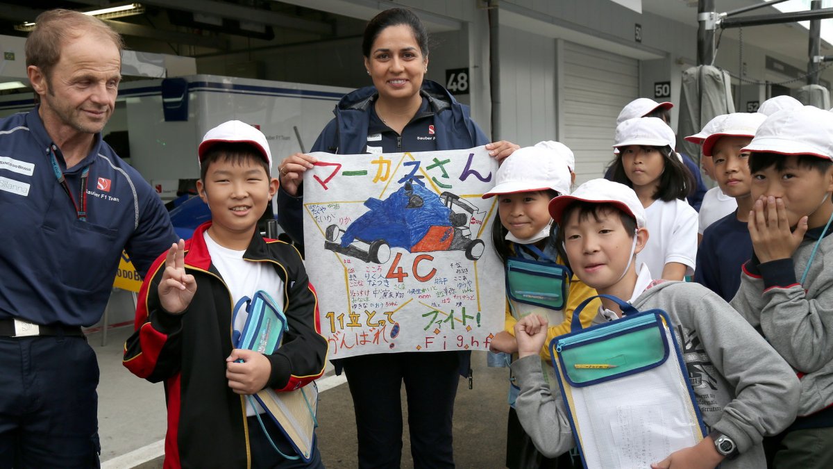Moniša Kaltenbornová, GP Japonska (Suzuka)