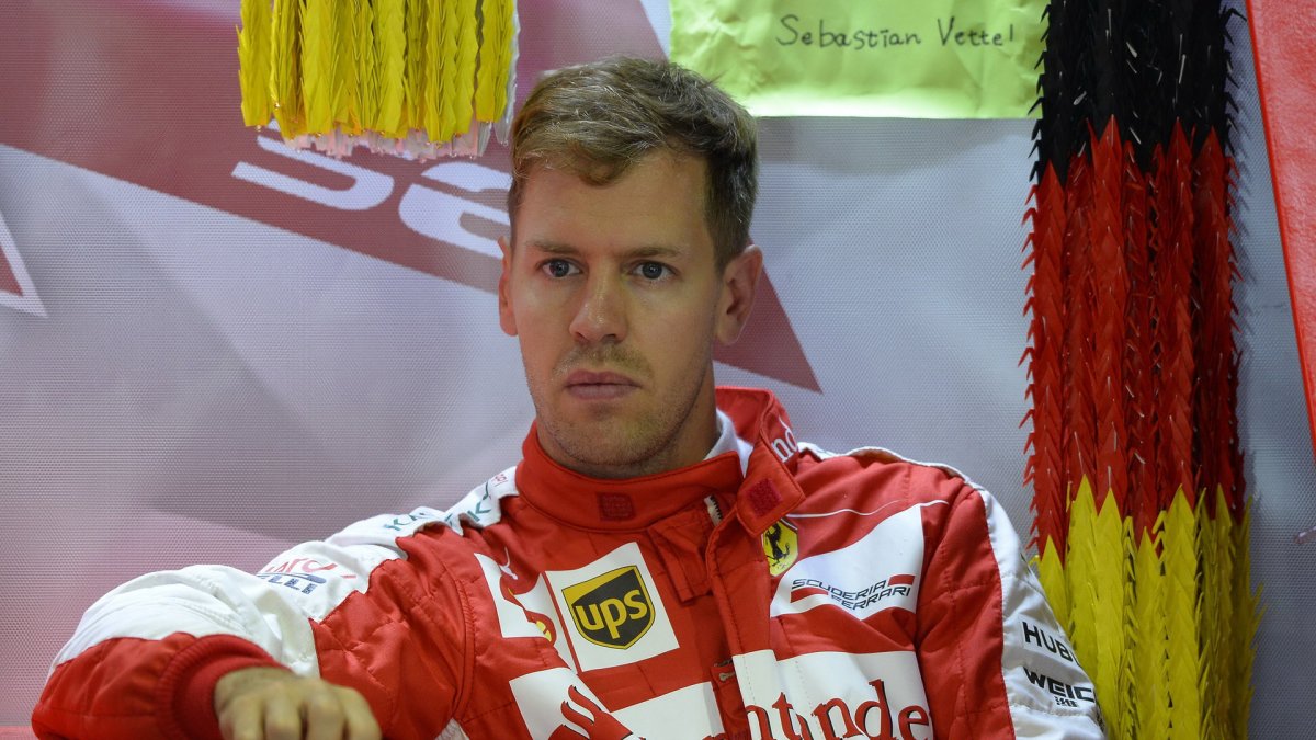 Sebastian Vettel v Suzuce