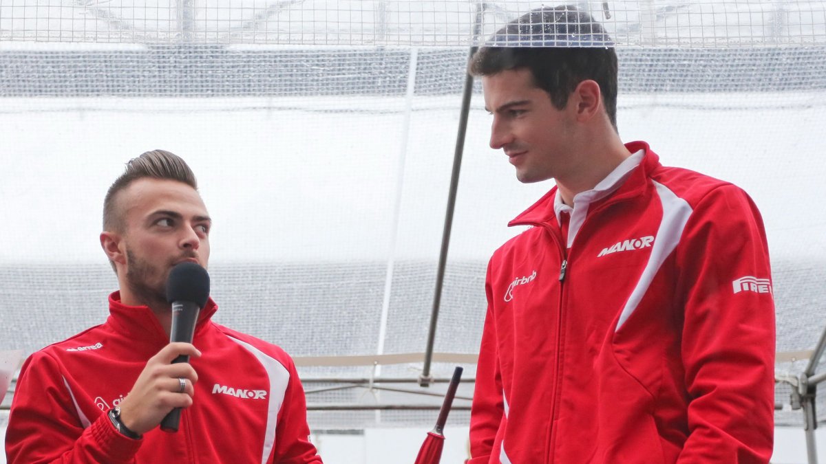 Will Stevens a Alexander Rossi, GP Japonska (Suzuka)