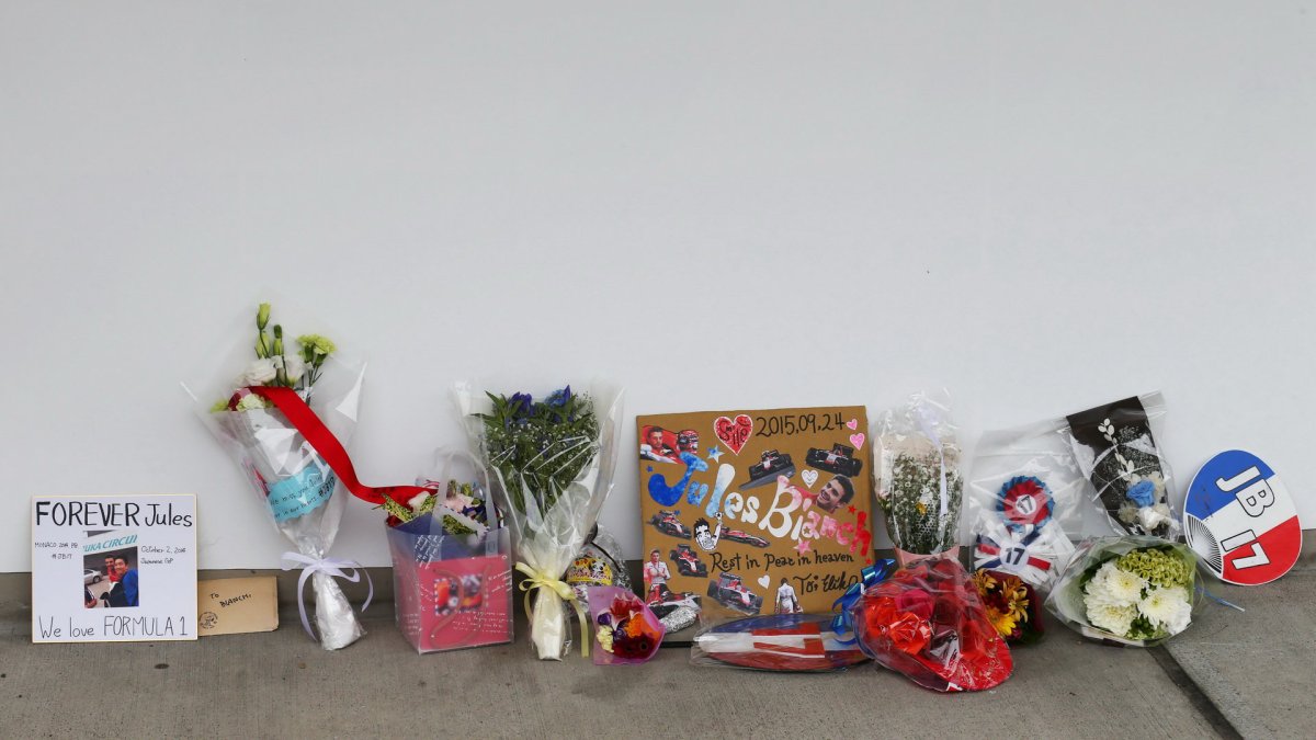 Vzpomínka na Bianchiho, GP Japonska (Suzuka)