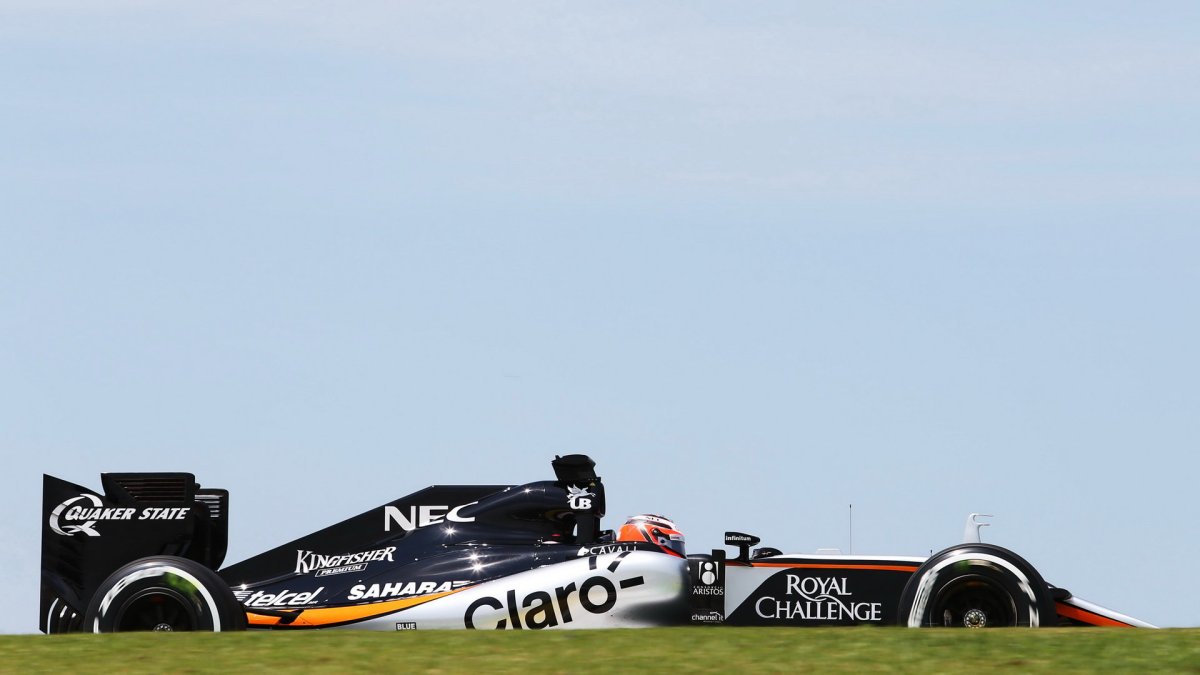 Nico Hülkenberg v Brazílii