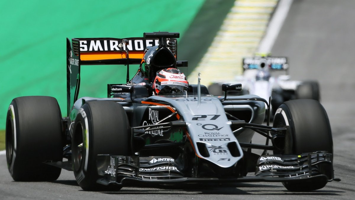 Nico Hülkenberg v Brazílii