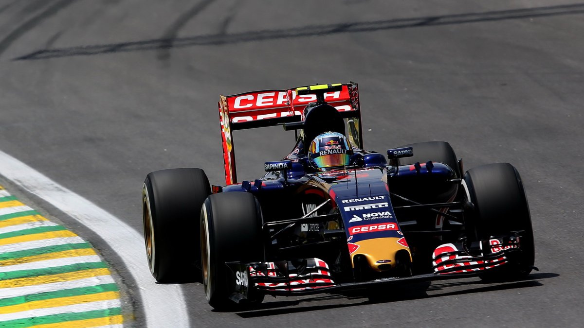 Carlos Sainz v Brazílii
