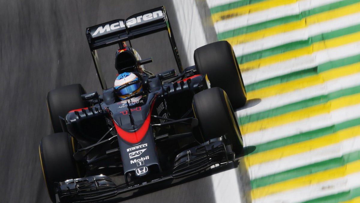 Fernando Alonso v Brazílii