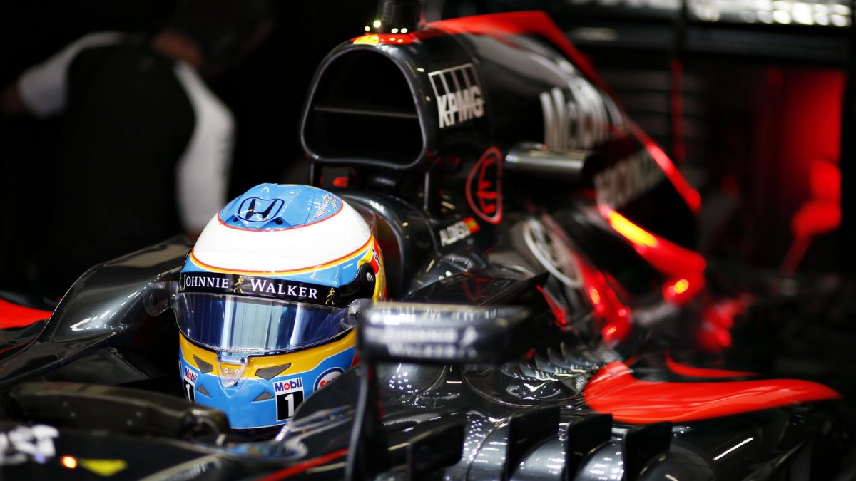 Fernando Alonso v Brazílii