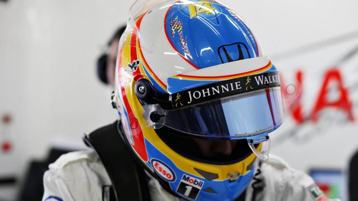 Fernando Alonso v Brazílii