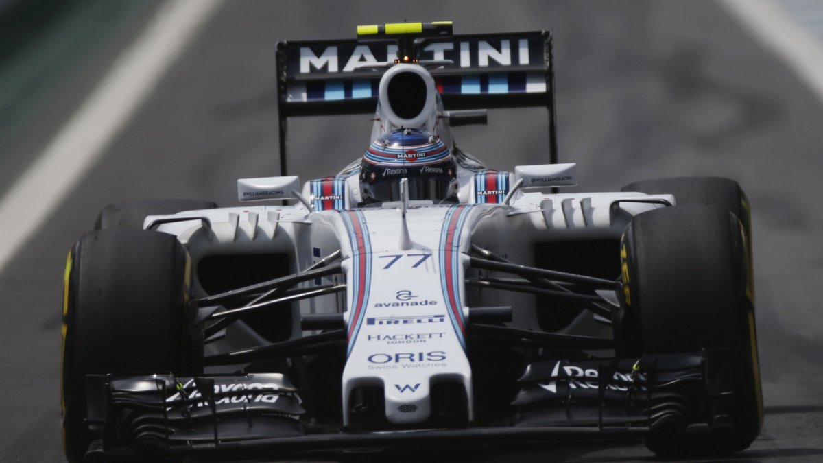 Valtteri Bottas v Brazílii