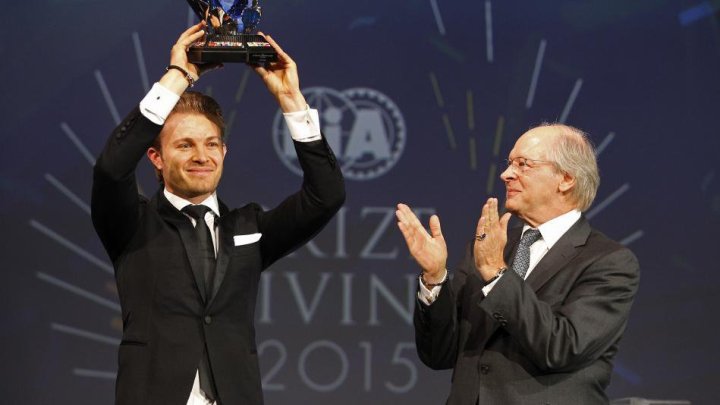 Předávaní ocenění na slavnostním galavečeru FIA 2015