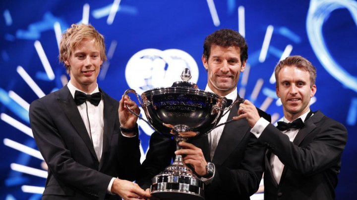 Předávaní ocenění na slavnostním galavečeru FIA 2015