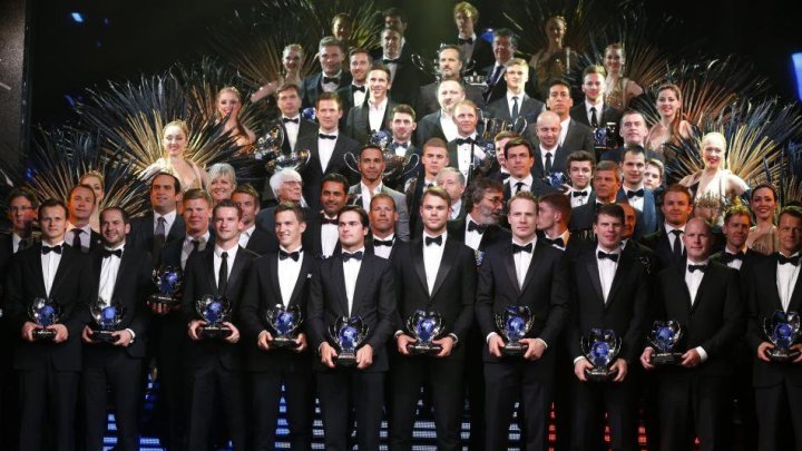 Předávaní ocenění na slavnostním galavečeru FIA 2015