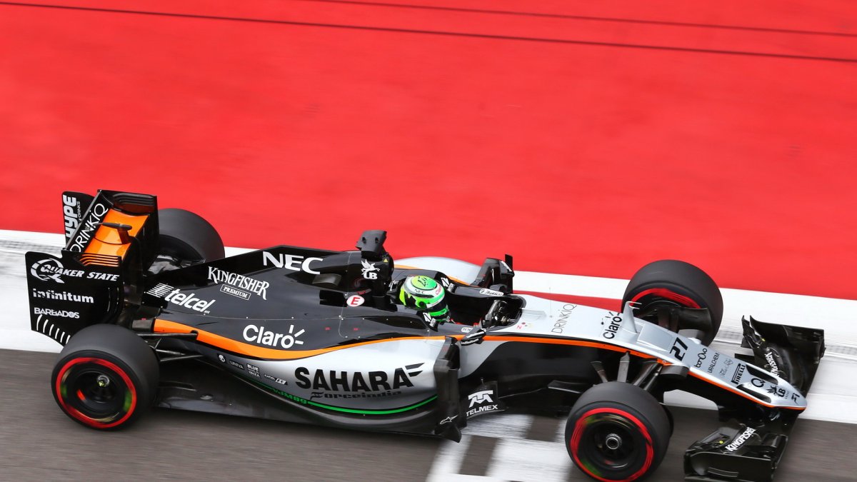 Nico Hülkenberg při kvalifikaci v Soči