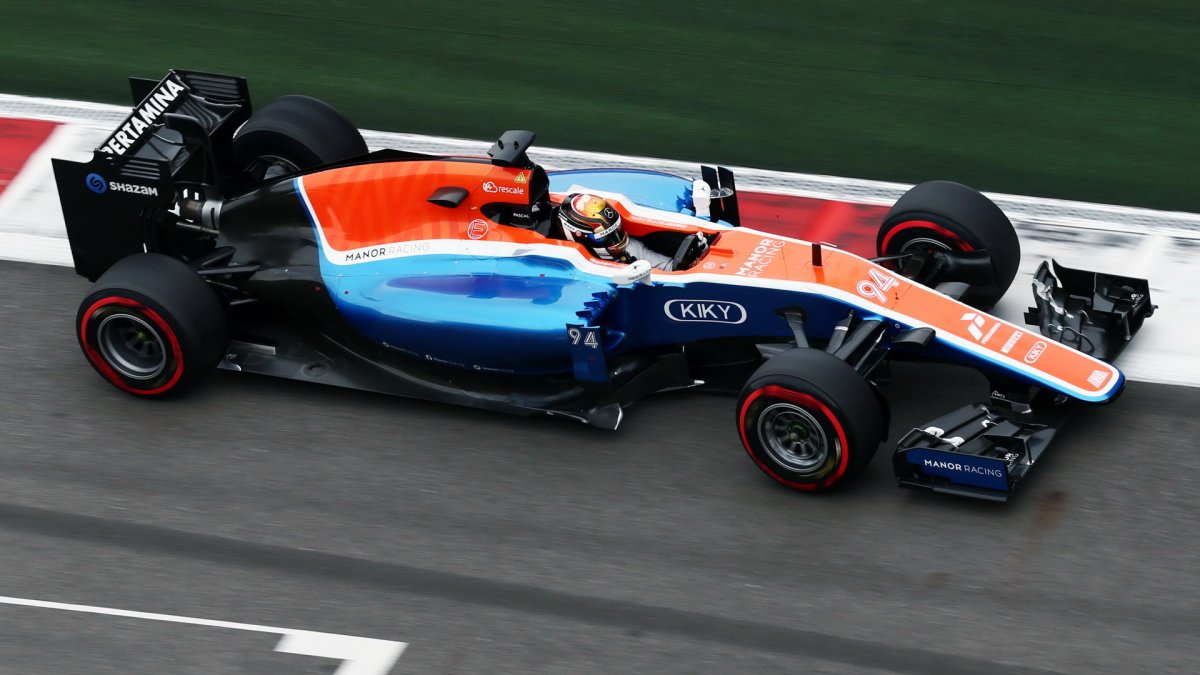 Pascal Wehrlein při kvalifikaci v Soči