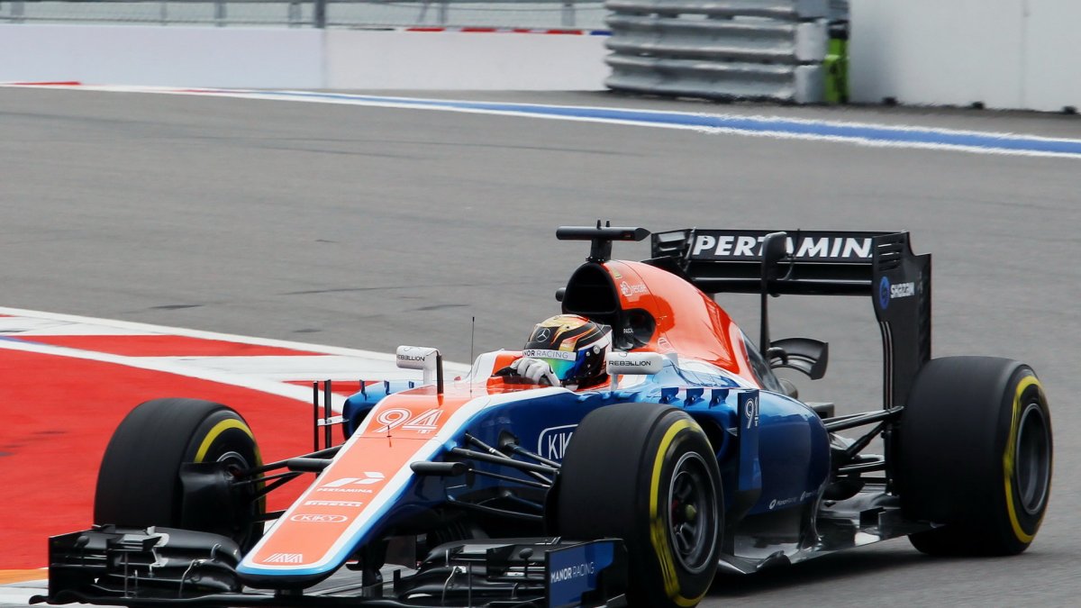 Pascal Wehrlein při kvalifikaci v Soči