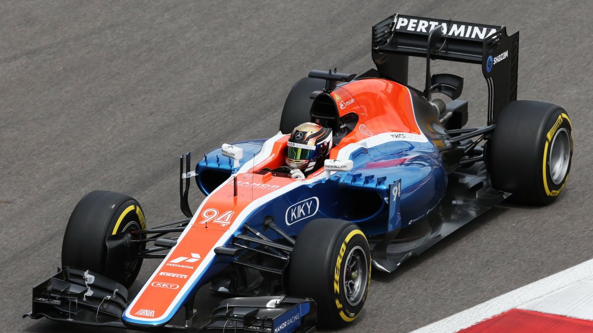 Pascal Wehrlein při kvalifikaci v Soči