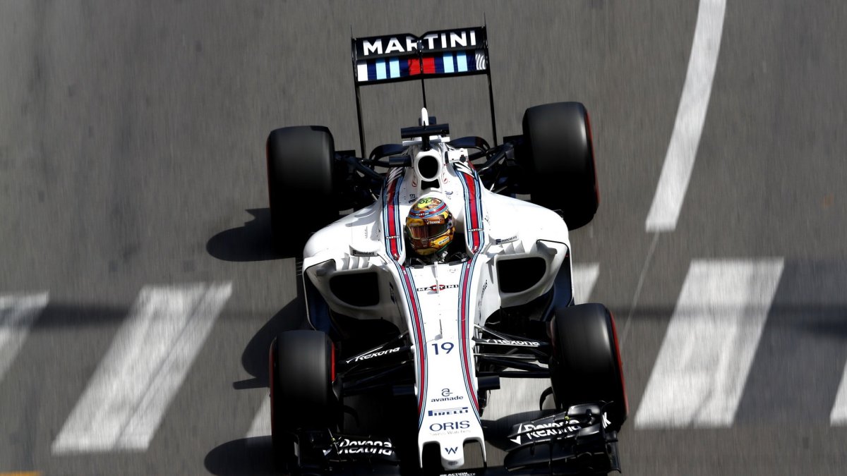 Felipe Massa při tréninku v Monaku