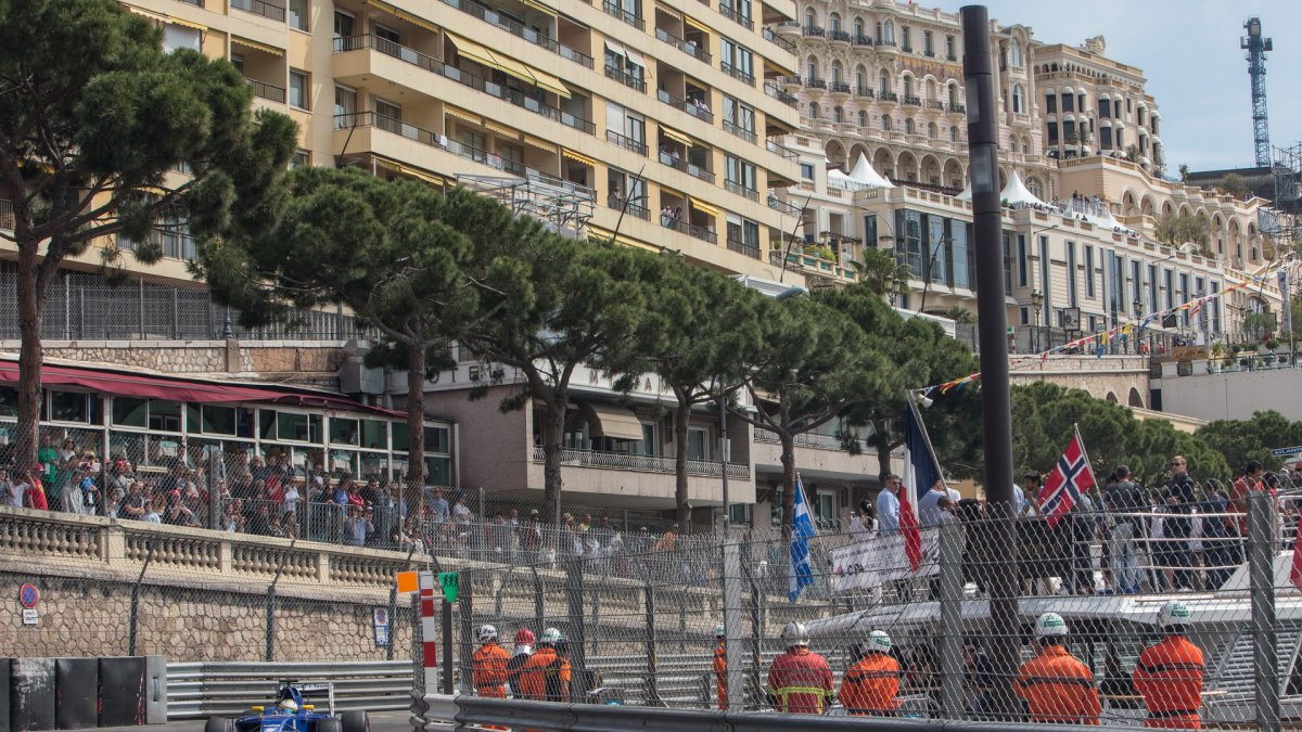 Marcus Ericsson v Monaku