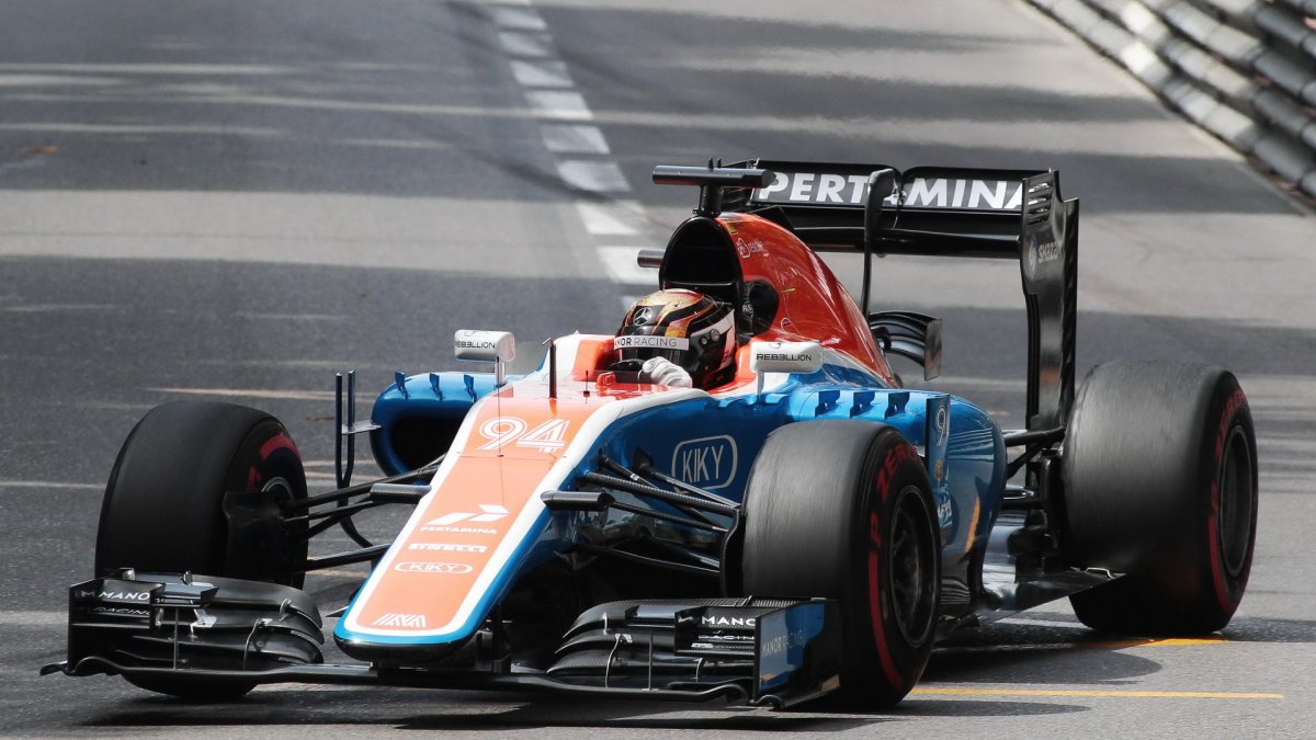 Pascal Wehrlein při tréninku v Monaku