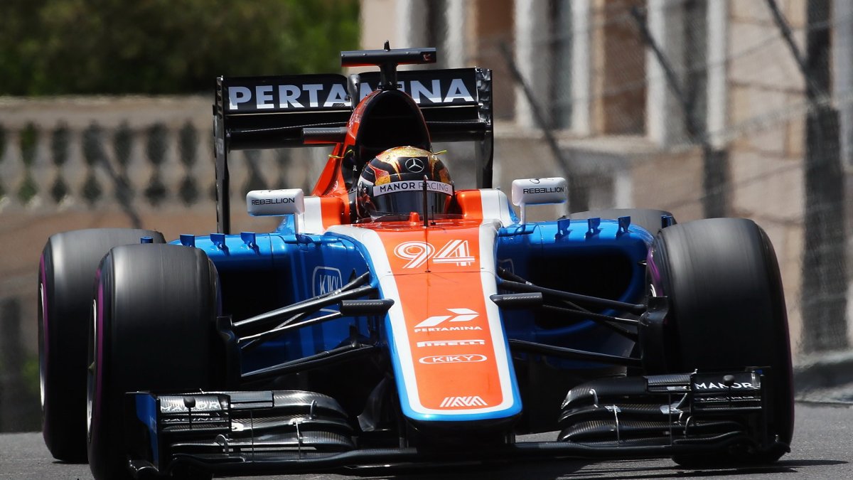Pascal Wehrlein při tréninku v Monaku