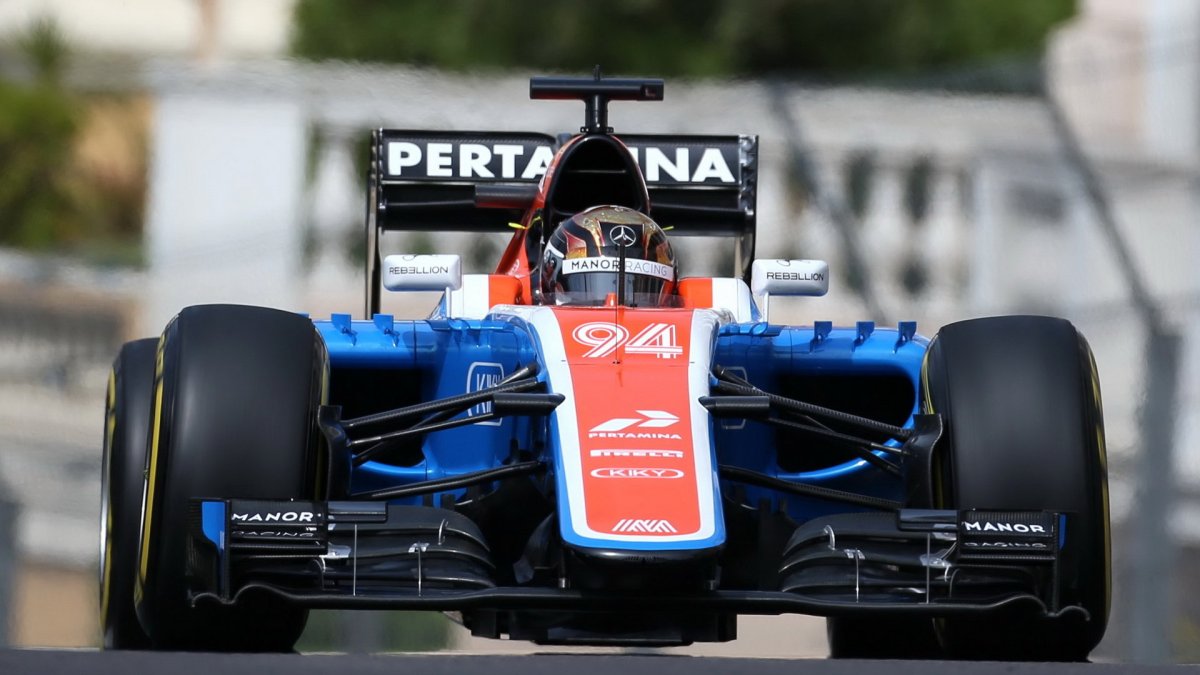 Pascal Wehrlein při tréninku v Monaku