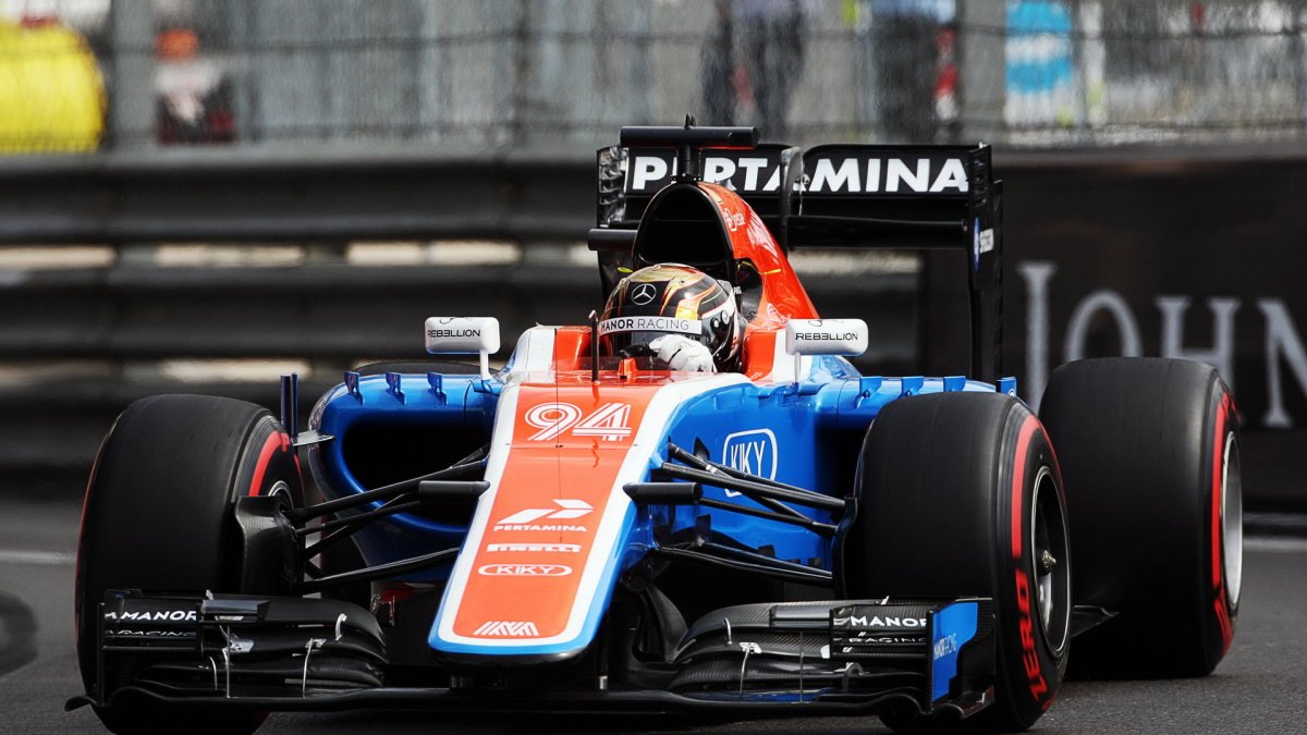 Pascal Wehrlein při tréninku v Monaku
