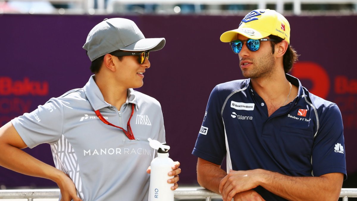 Rio Harjanto a Felipe Nasr v Baku