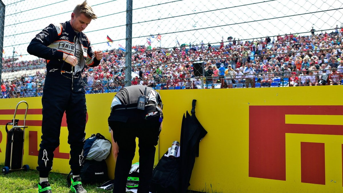 Nico Hülkenberg se chystá na závod v Maďarsku