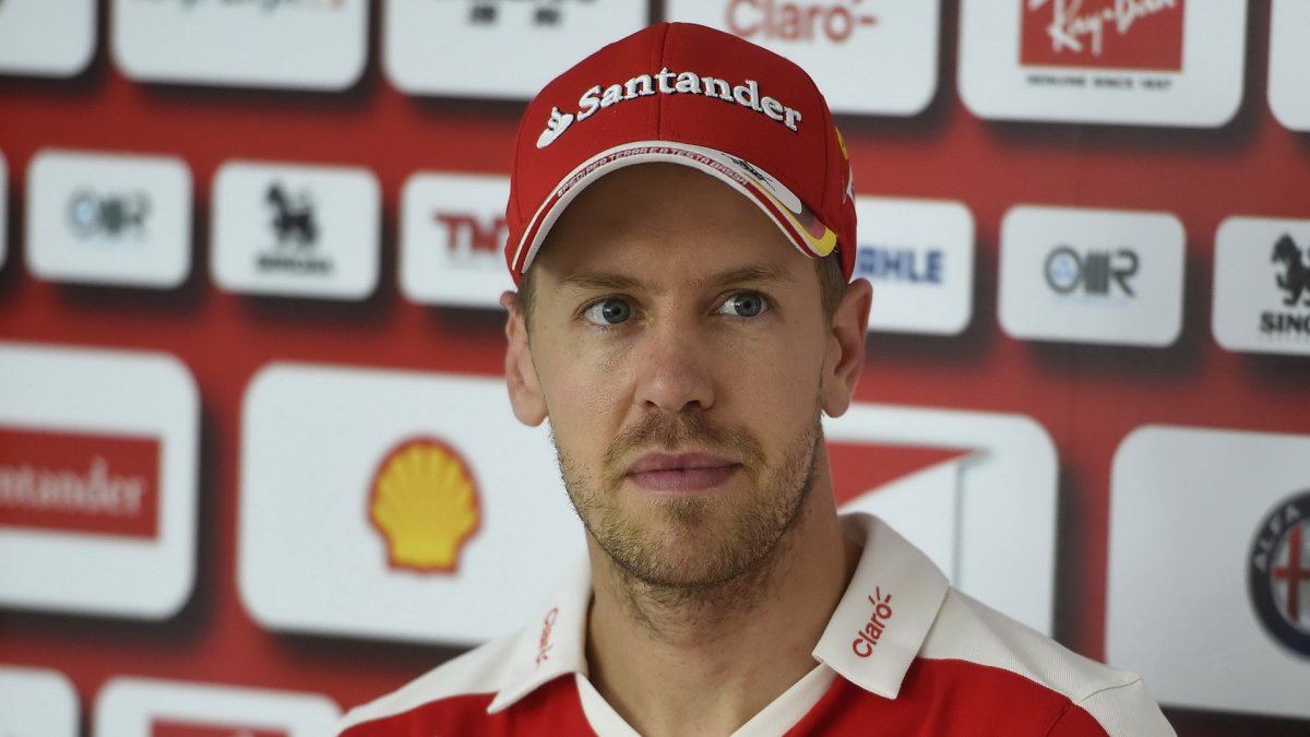 Sebastian Vettel v Maďarsku