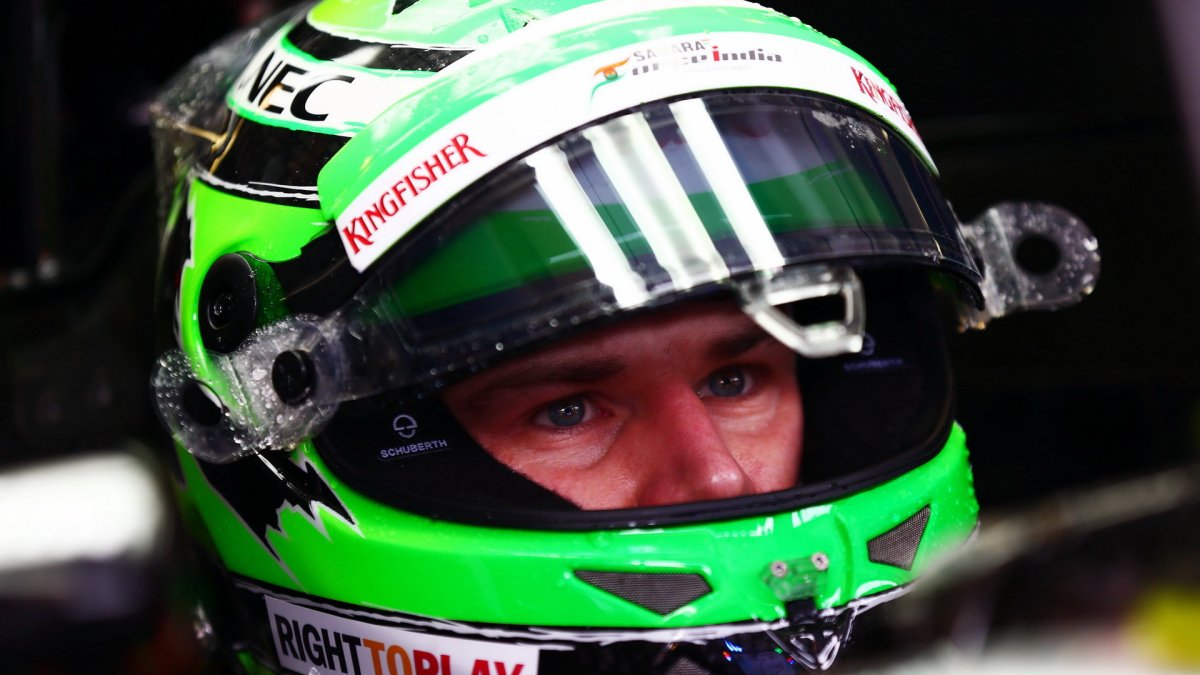 Nico Hülkenberg v Maďarsku