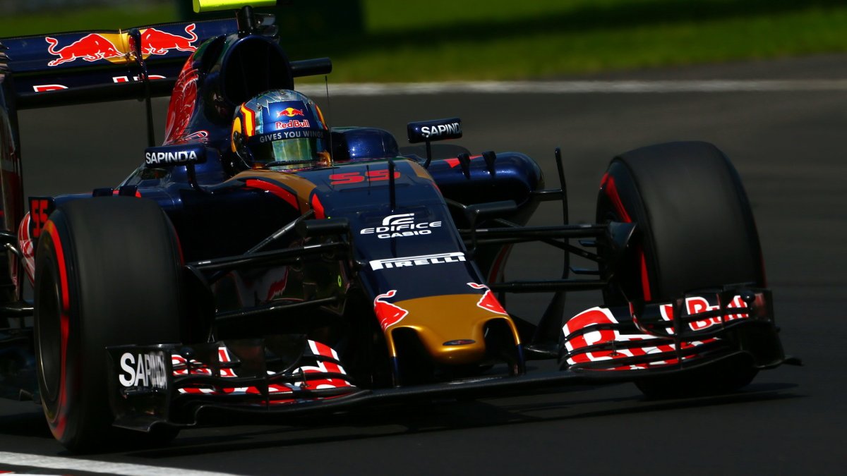 Carlos Sainz při sobotním tréninku v Maďarsku
