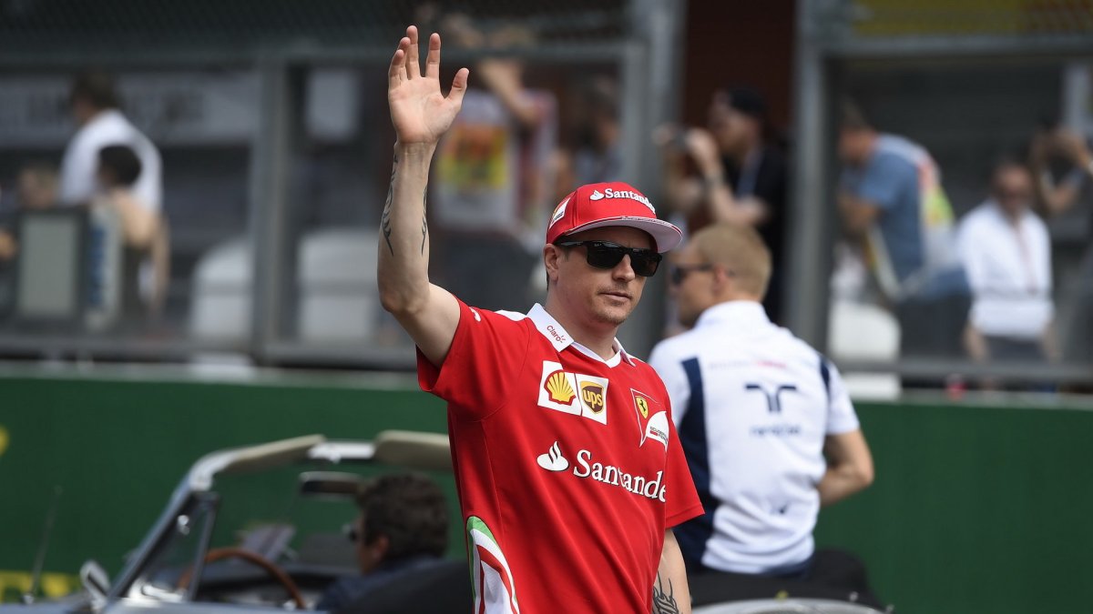 Kimi Räikkönen v Belgii