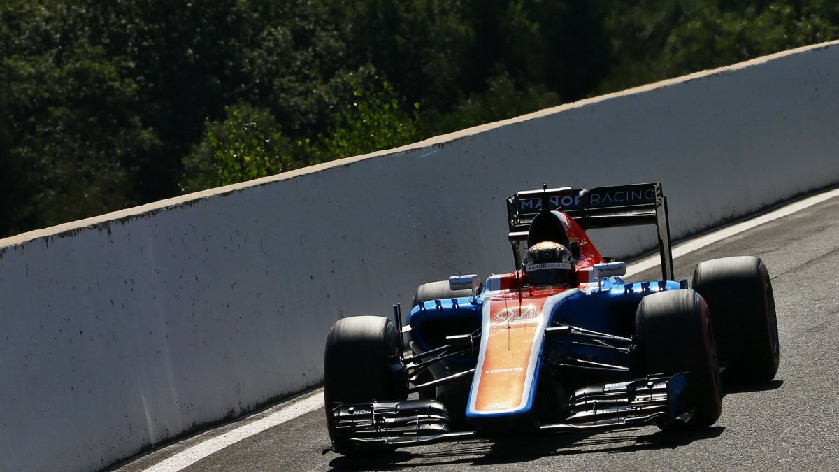 Pascal Wehrlein v kvalifikaci v Belgii